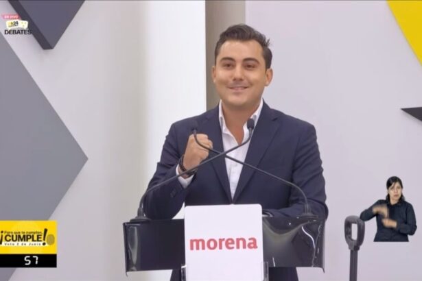 Manuel Guerra Cavazos anuncia en debate el “Plan García Conecta”